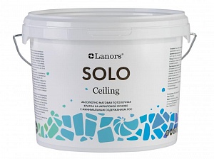 Краска для потолка Solo Сeiling 9,1 л