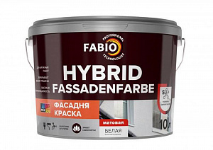 Фасадная краска FABIO Hybrid Fassadenfarbe, 2,5 л, b1